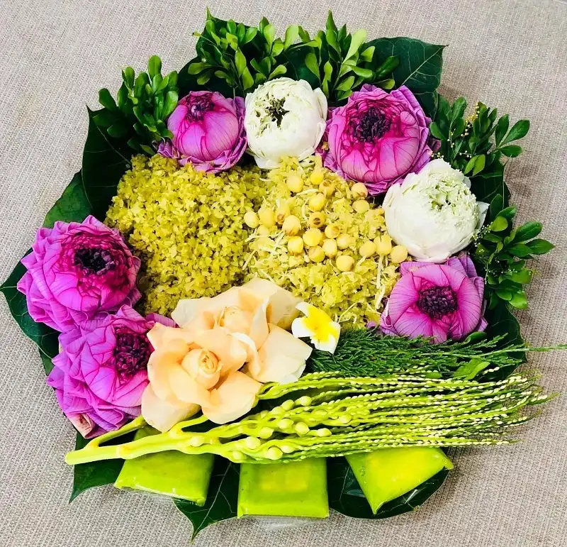 Cách nấu xôi cốm sen dừa thơm ngon: Tinh hoa ẩm thực mùa thu Hà Nội