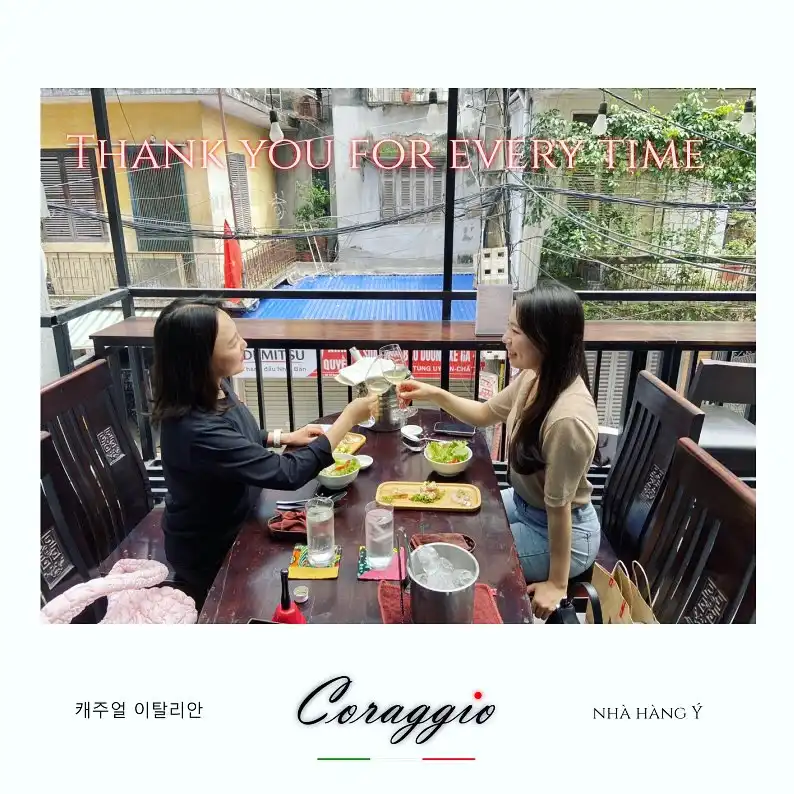 Coraggio – Nhà Hàng Ý Bình Dân, Nơi Tinh Hoa Ẩm Thực Giao Thoa Với Không Gian Ấm Cúng
