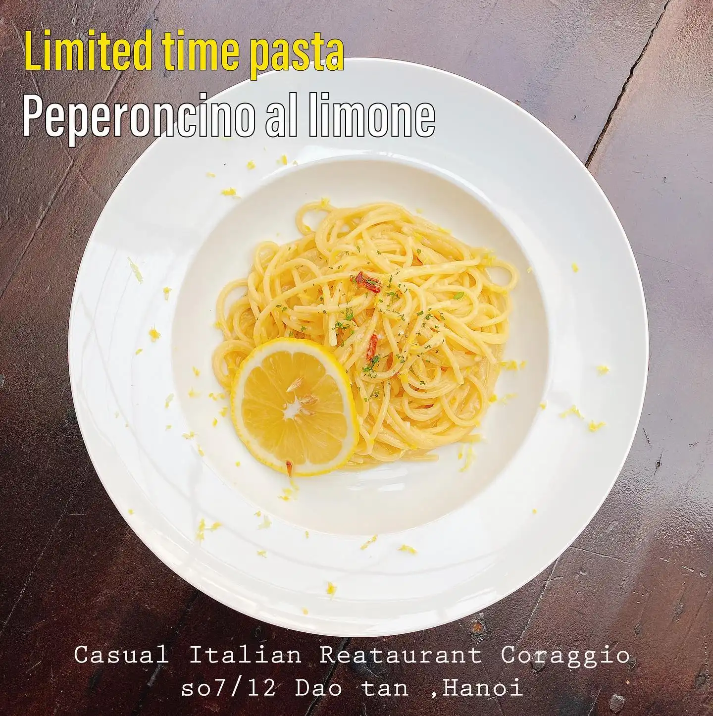 CORAGGIO – TÌNH YÊU ẨM THỰC Ý GIỮA LÒNG HÀ NỘI