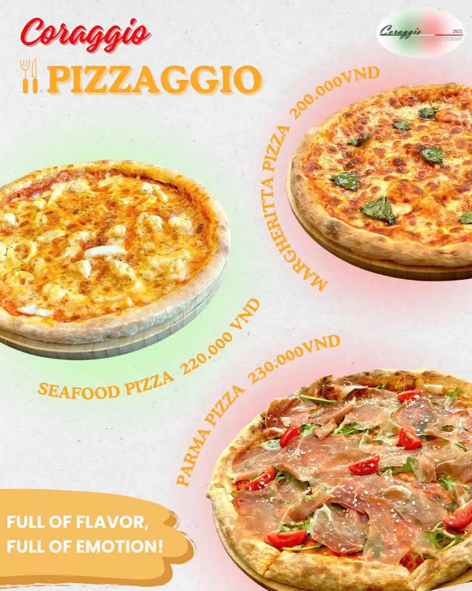 Khám phá hương vị Ý giữa lòng Hà Nội với bộ ba pizza trứ danh tại Pizzaggio
