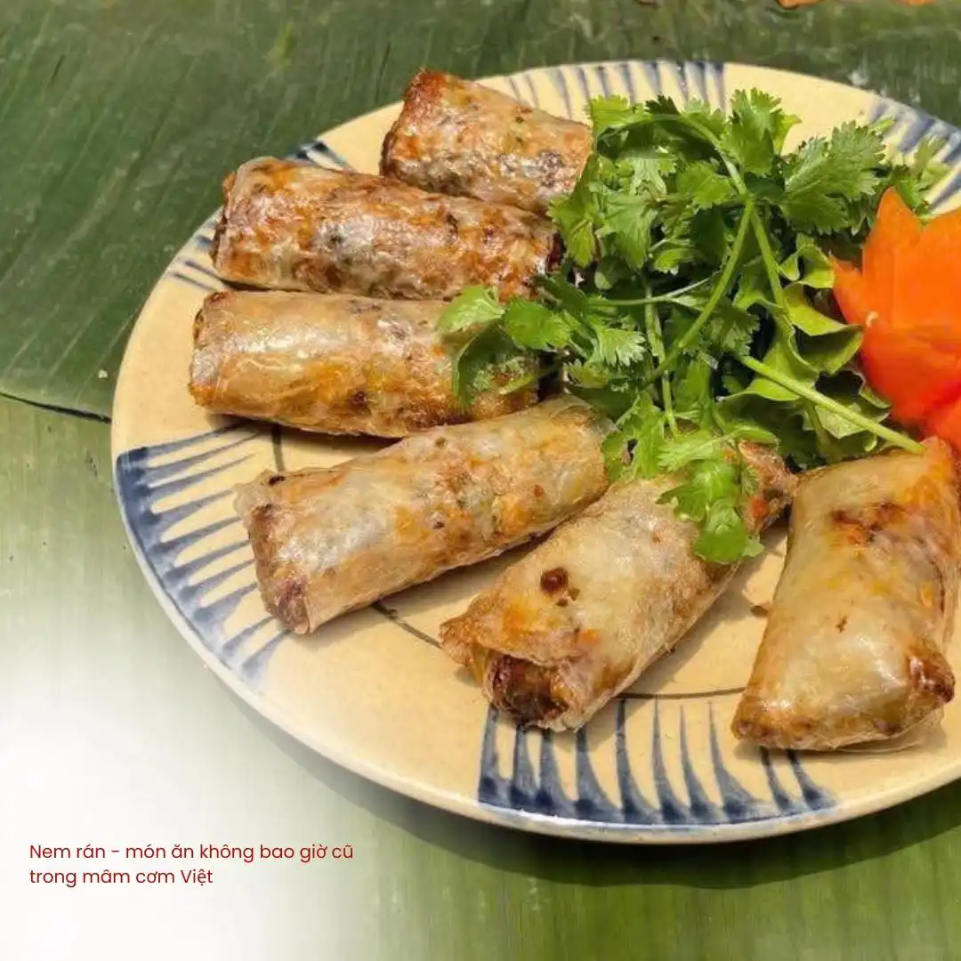 Nem rán – Món ăn không bao giờ cũ trong mâm cơm Việt tại Hanoian