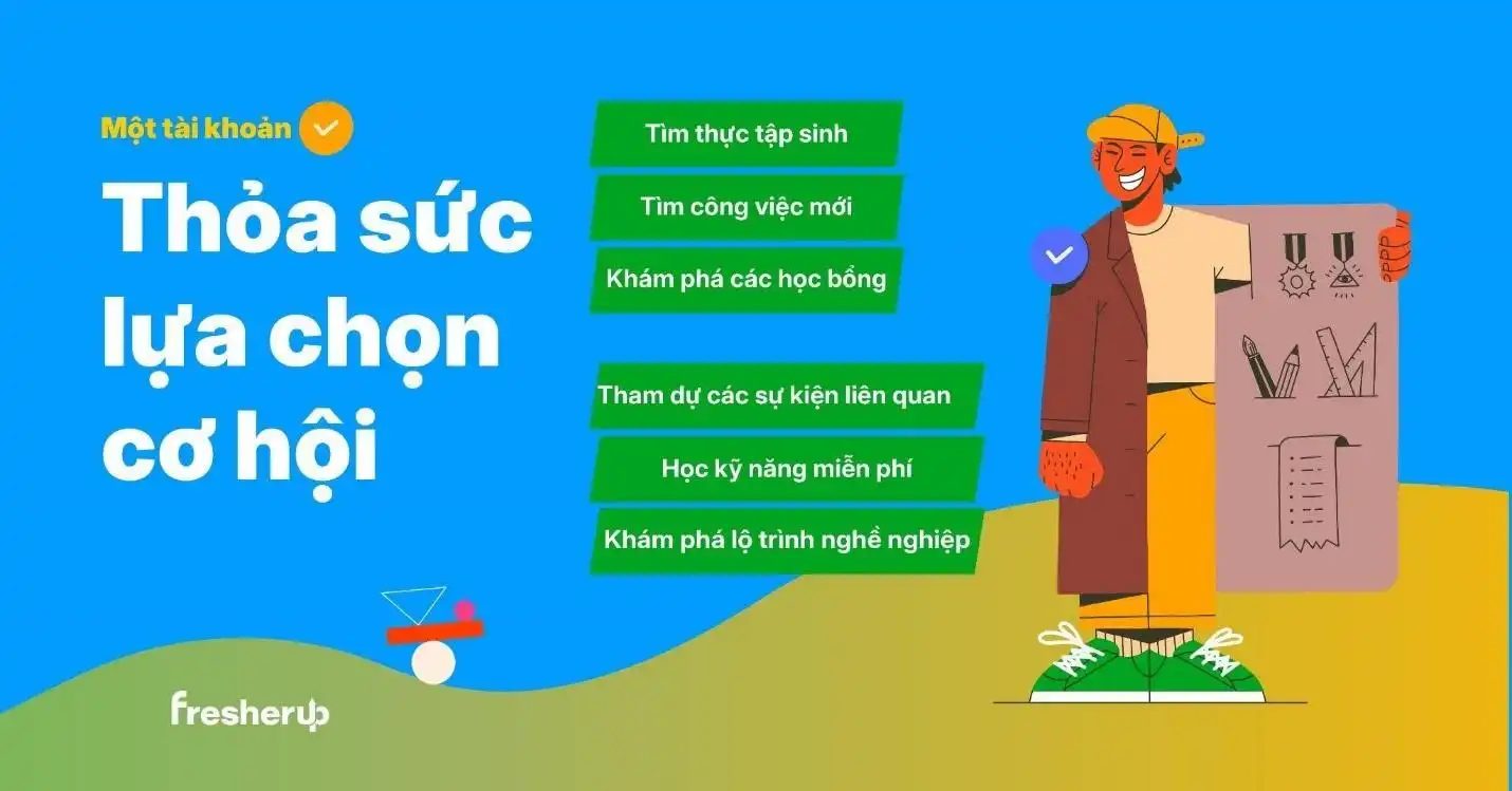 FresherUP mở rộng cổng học bổng quốc tế cho sinh viên Việt Nam