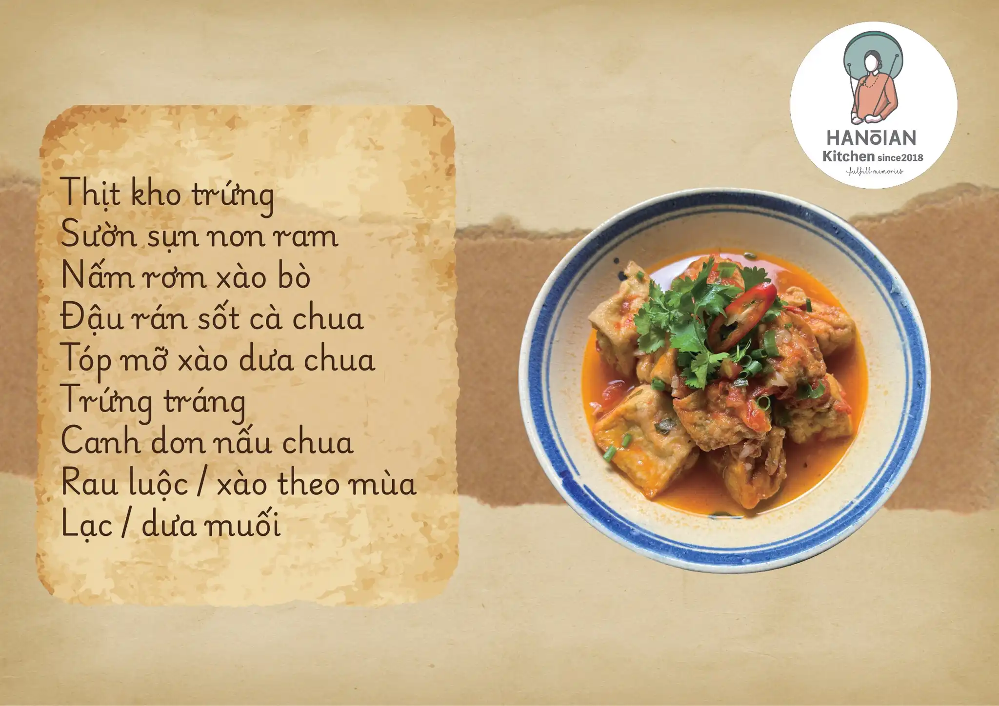 Cơm nhà Hanoian – giữ một góc mùa đông Hà Nội trong mùi cơm chín