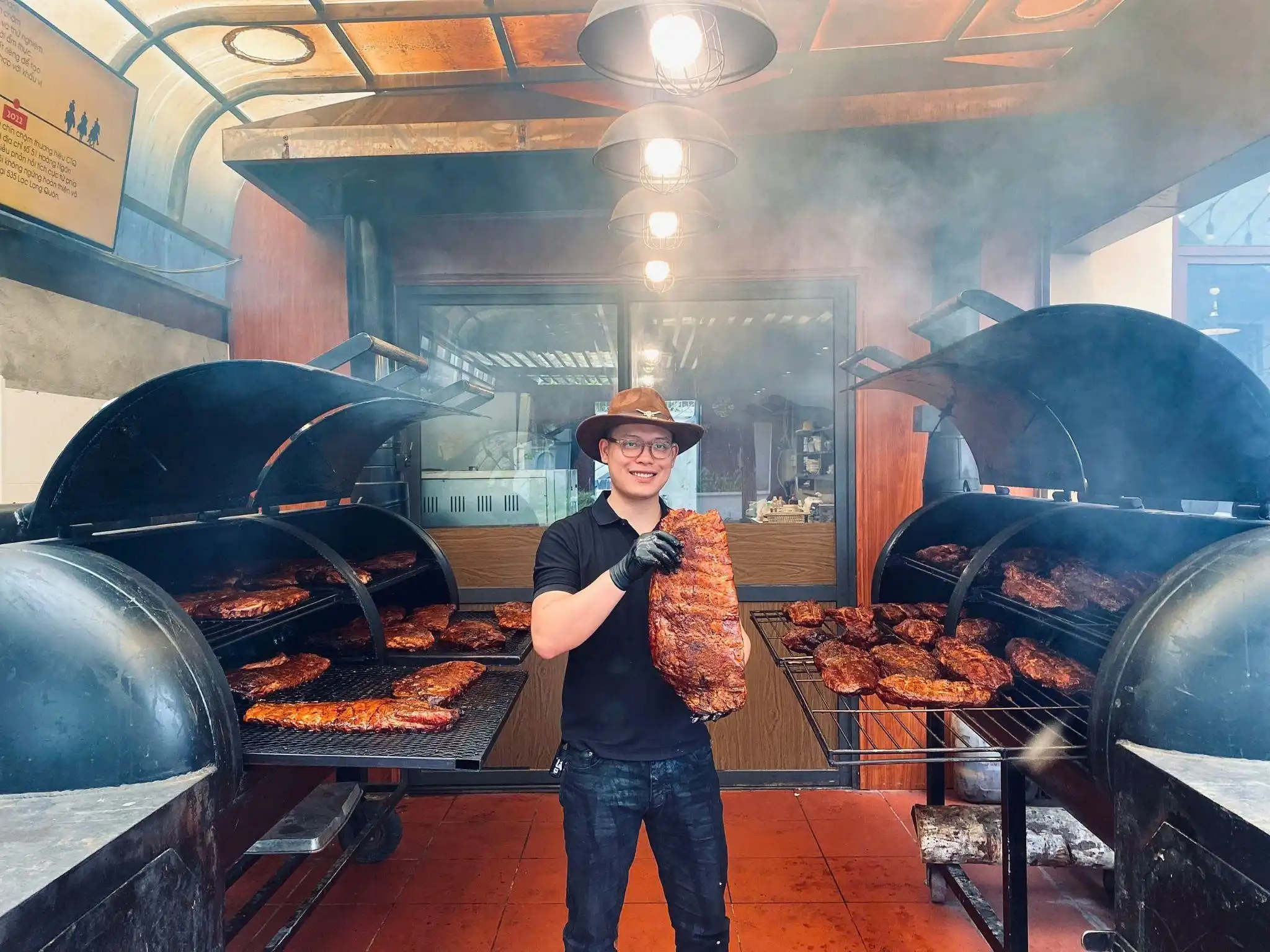 CTQ Texas BBQ – Không gian đậm chất Texas giữa lòng Thủ đô